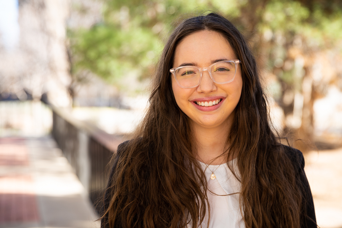 Saydie French selected as college’s Fall 2020 commencement banner bearer 