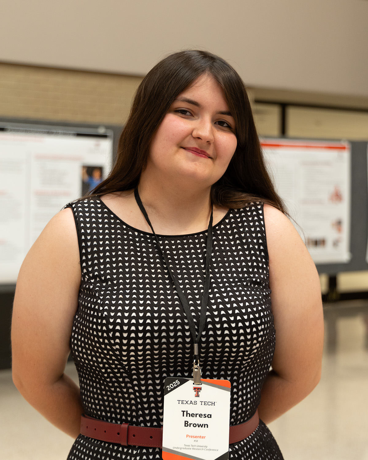 Undergraduate Student Theresa Brown