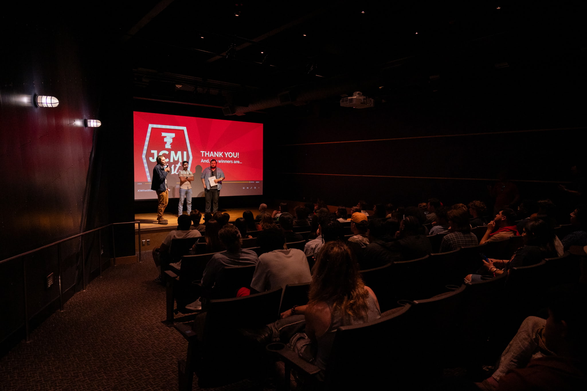 Full view of theatre audience