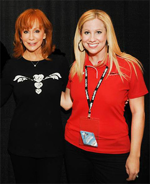 Reba McEntire and Meredith Imes