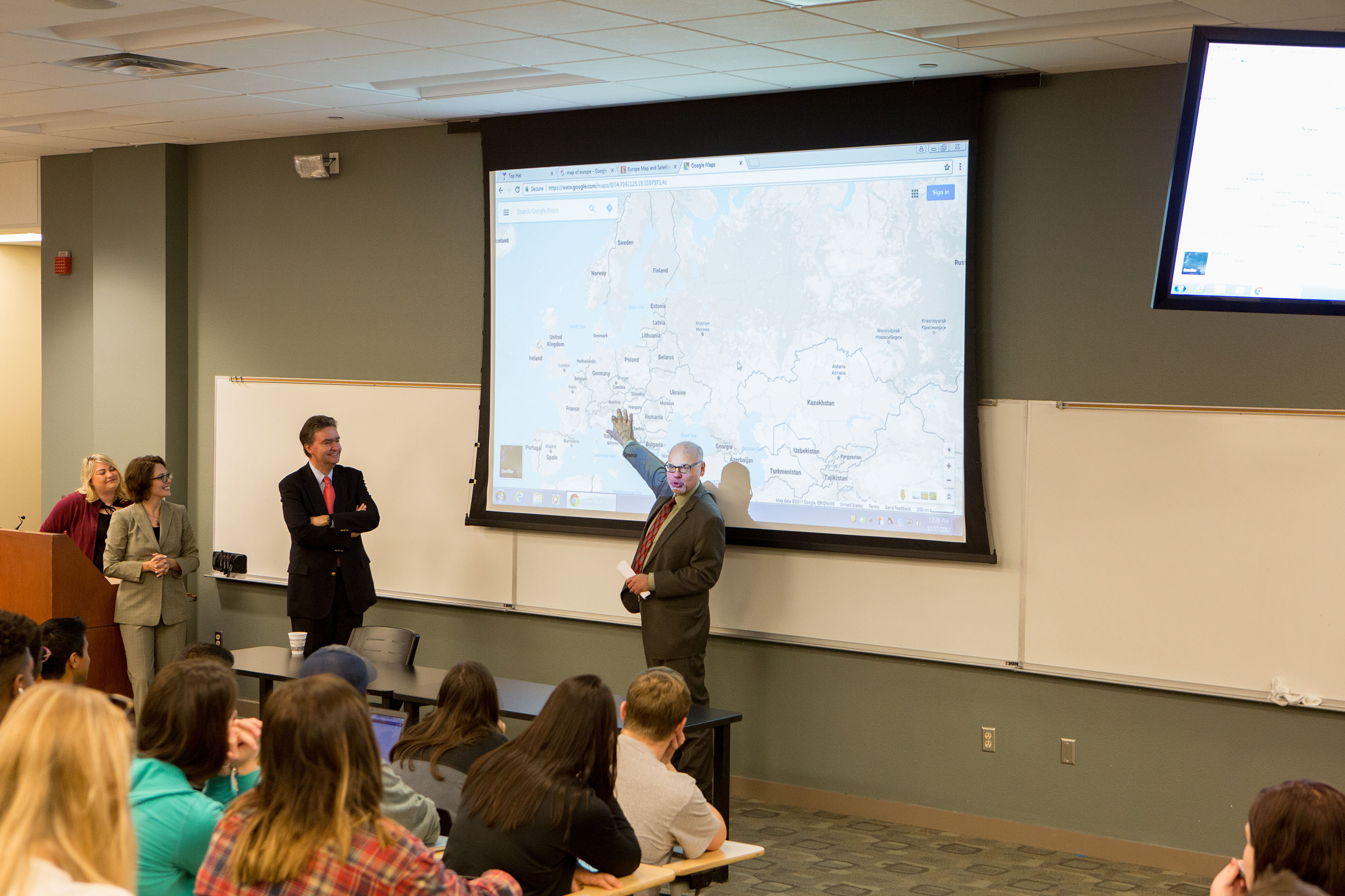 Archduke visits COMC-TTU Fall 2017