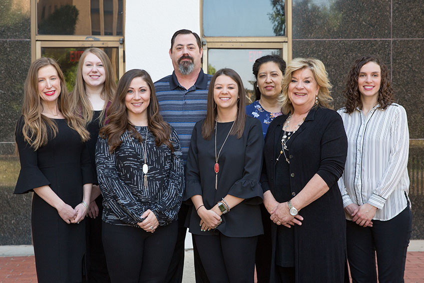 CoMC Advising Team who were recently recognized for excellence.