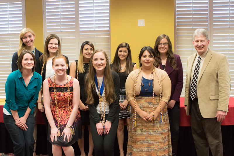 Newest inductees to Kappa Tau Theta Newest inductees to Kappa Tau Theta