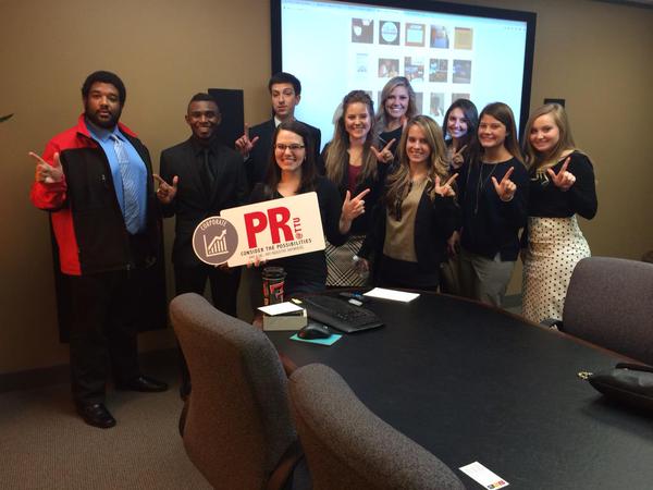 Public Relations students