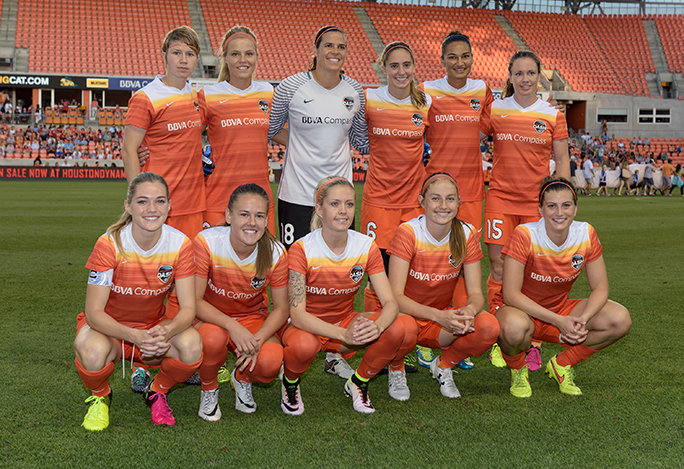 Group Photo of Houston Dash