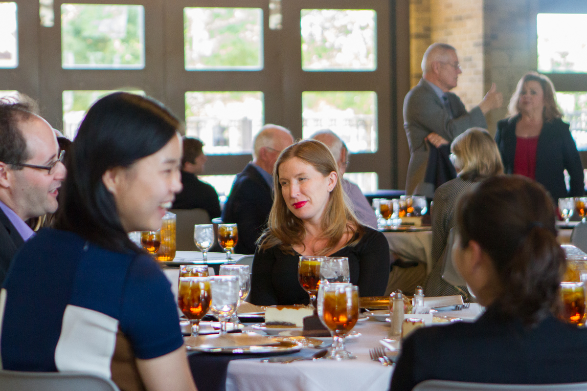 Julia Witt at the Morris Lecture Dinner.