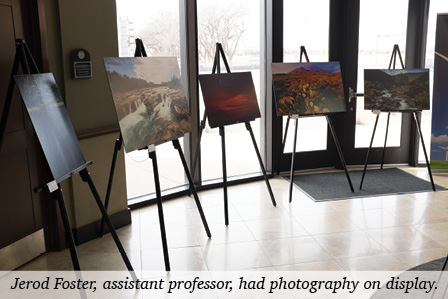 Jerod Fosters photography on display