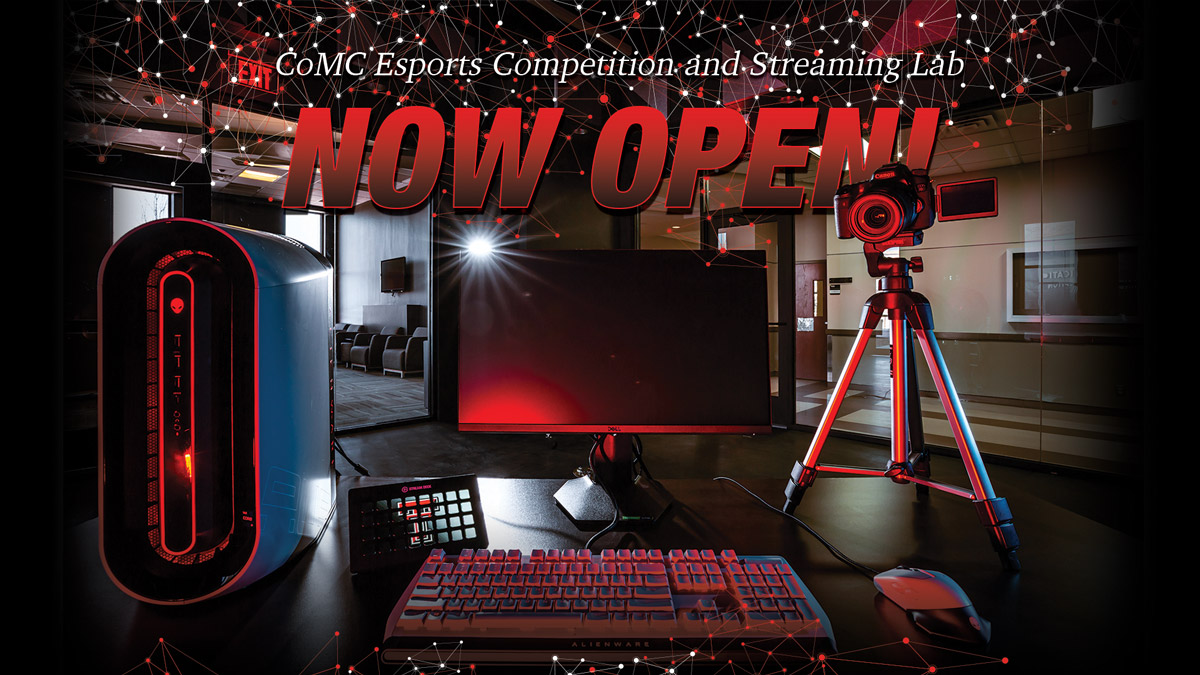 CoMC Esports Competition and Streaming Lab CoMC TTU