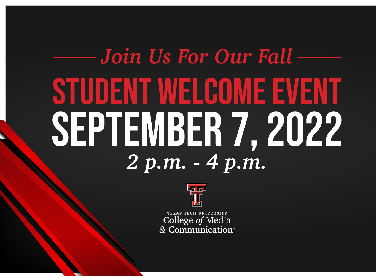 Student Organization Event Calendar Events CoMC TTU