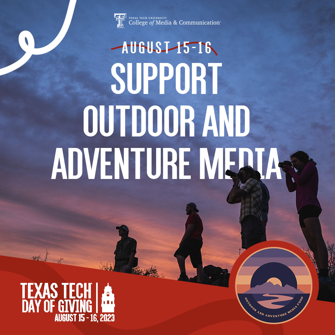 Day of Giving Support Outdoor & Adventure Media Fund