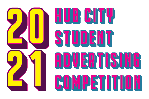 2021 Hub City Student Advertising Competition Logo