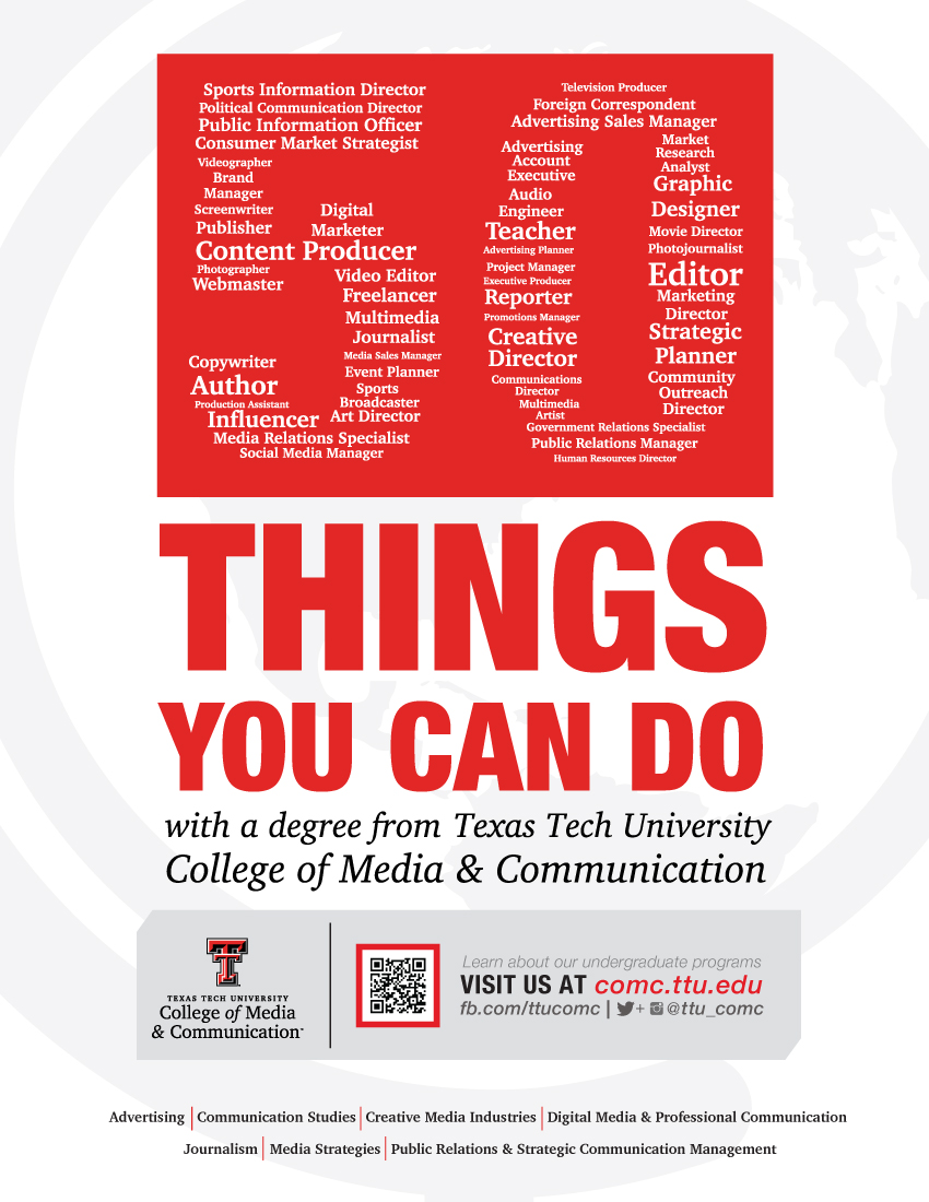 50 Things You Can Do With a CoMC Degree