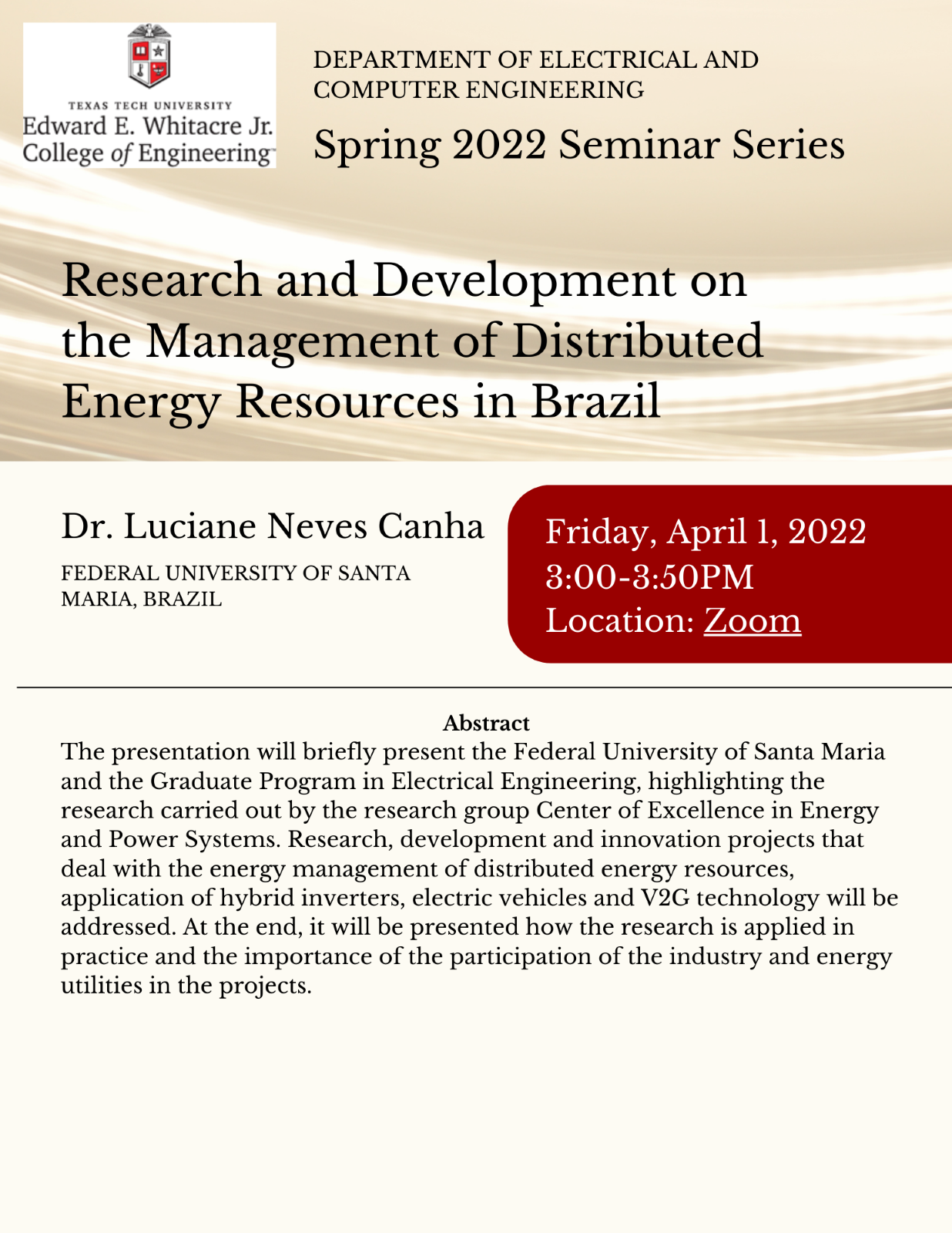 Research and Development on the Management of Distributed Energy Resources in Brazil