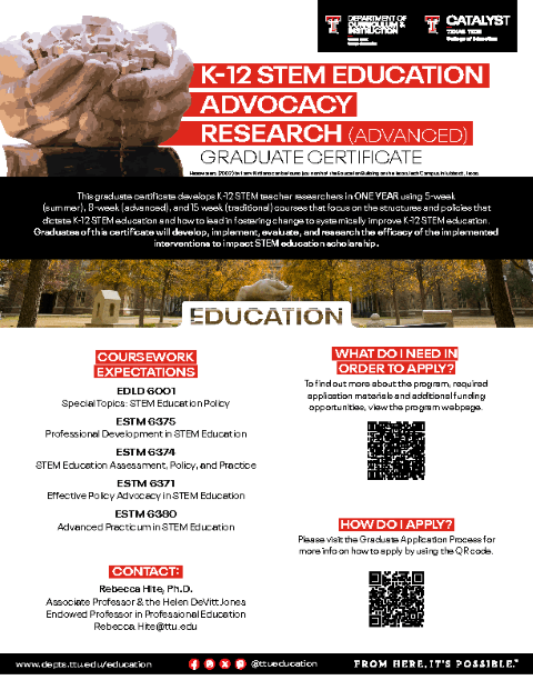 K12 Research Advanced Poster