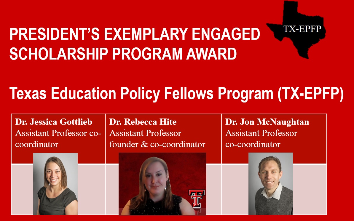Award image for EPFP Faculty
