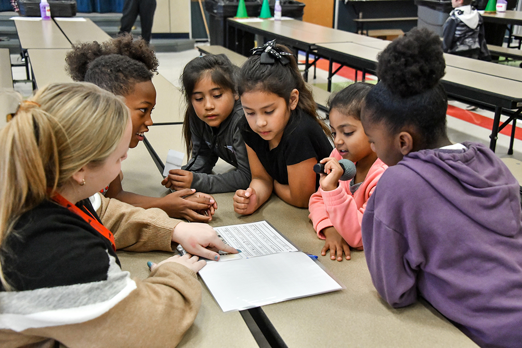 TechTeach teacher candidates work with Lubbock students