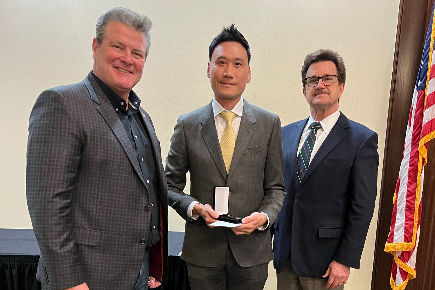 Jaehoon Lee received a 2022 Chancellor’s Council Distinguished Research Award.