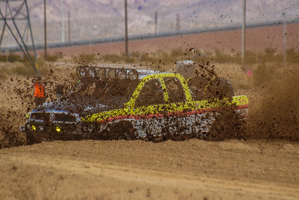 Blakemore racing the Mint 400 in Las Vegas.