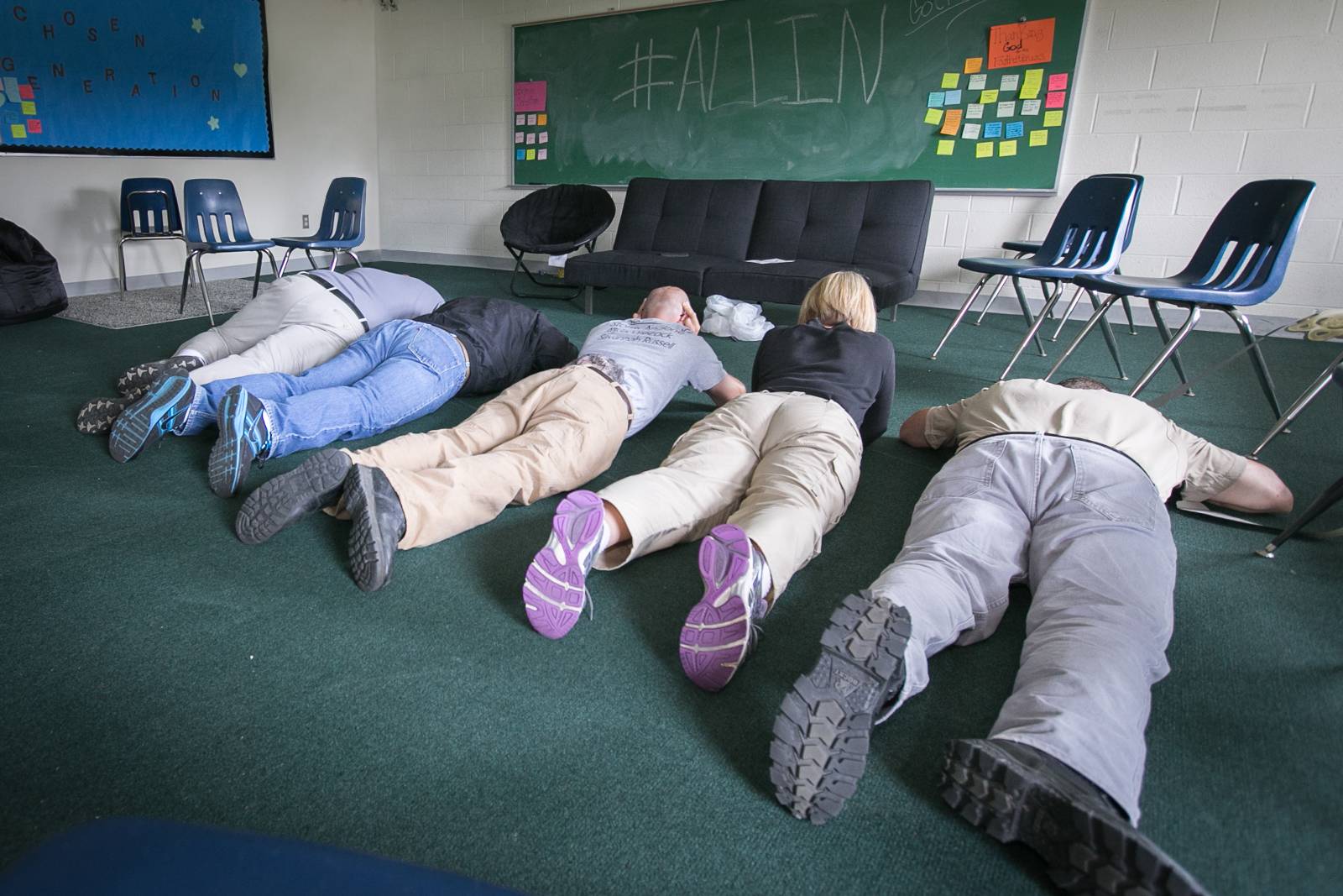 active shooter drill photo