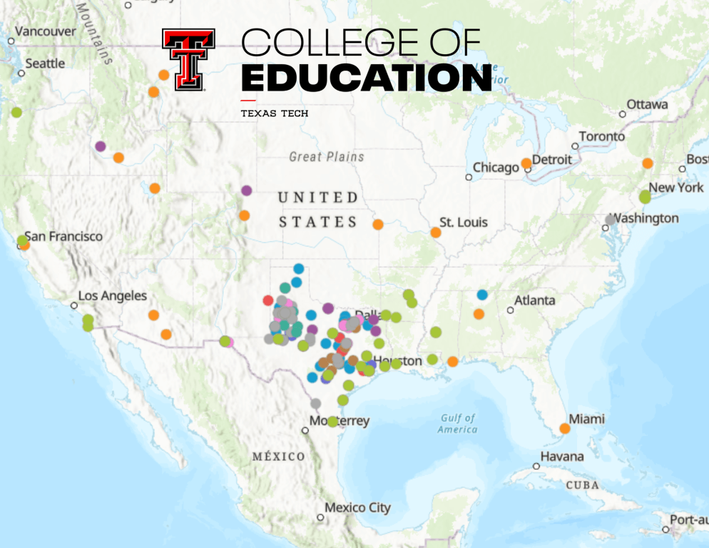 Outreach & Research Map