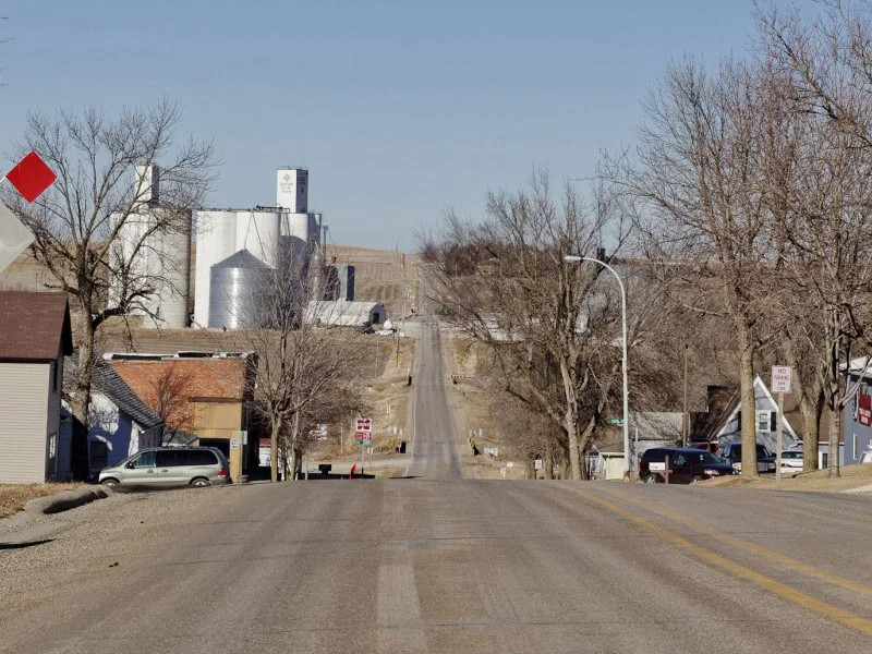 Photo of a rural road in texas