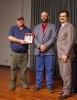 Shop Managers Accept the Award on Behalf of the College