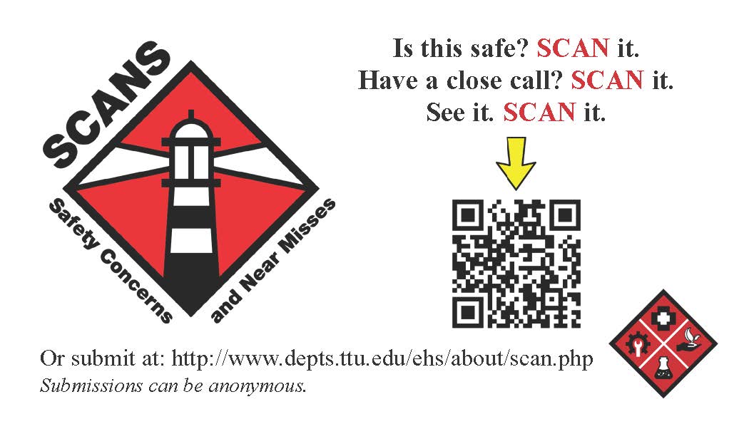 safety concern reporting QR cards