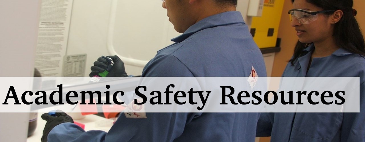 Academic Safety Resources