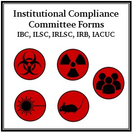Institutional compliance committee forms