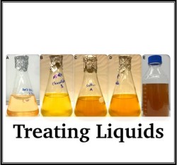 Treating biological liquids