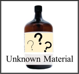 unknown material survey