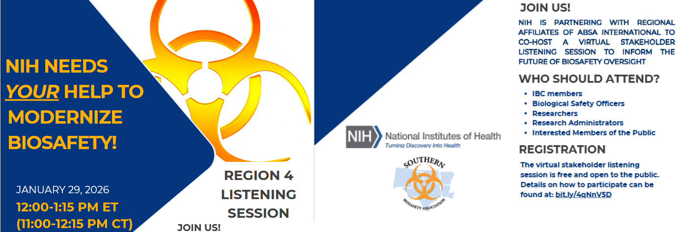 NIH Region 4 Listening Session