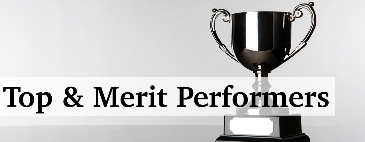 Top and Merit Performers in Lab Safety