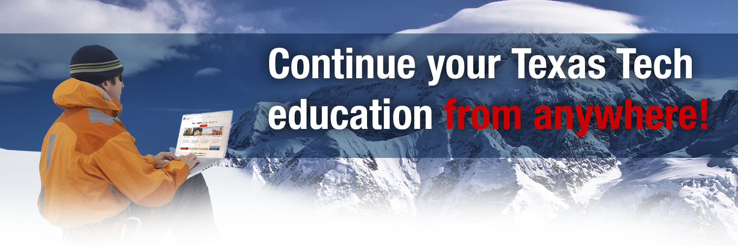 Earn a graduate degree online form anywhere!