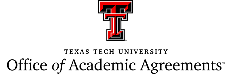 Texas Tech - Office of Academic Agreements