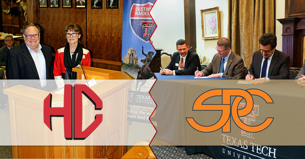 composite image of howard college representatives and south plains college representatives