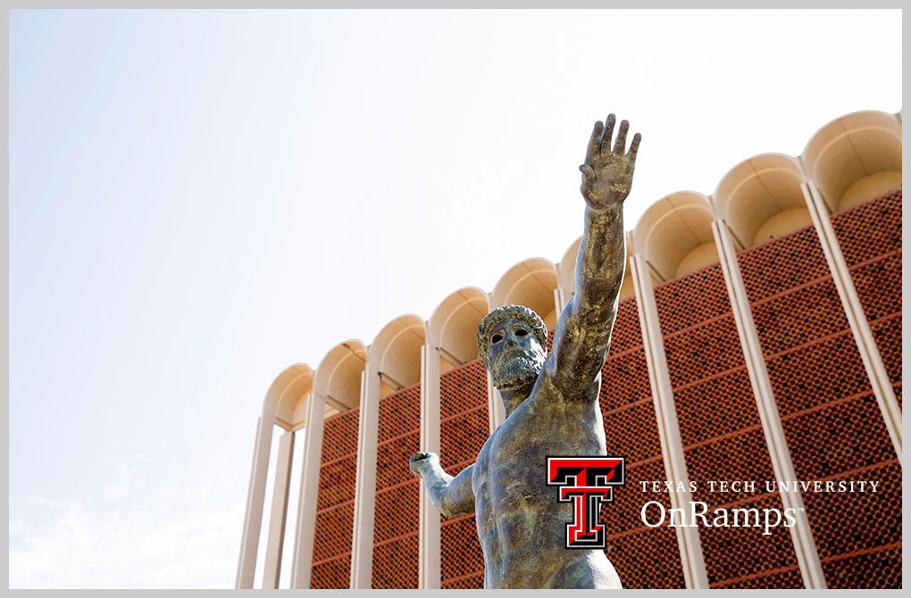 Art on the campus of Texas Tech University