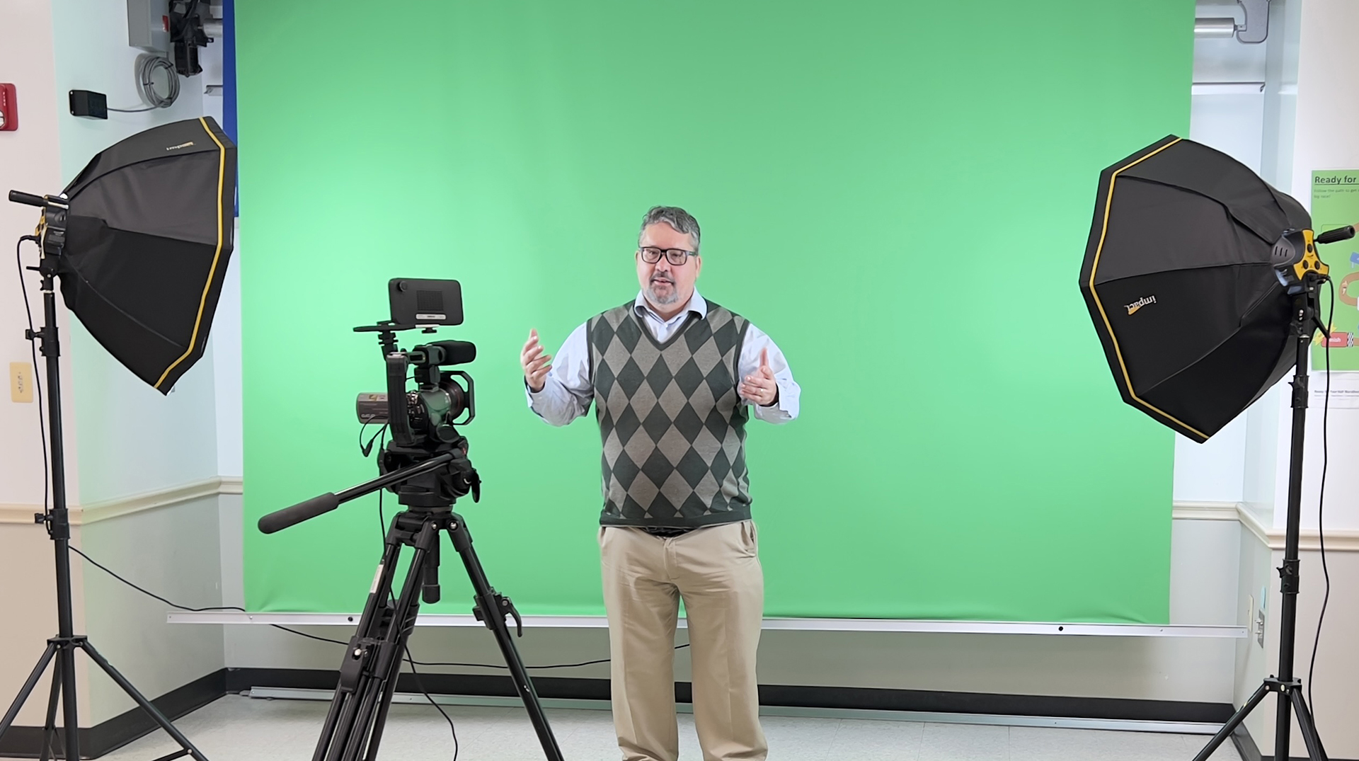 Geoff Sauer, in the Media Lab