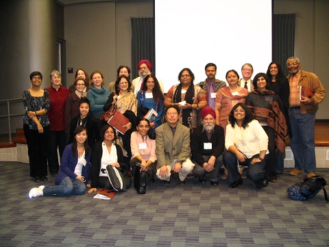 Some of the participants at the 2009 annual convention on "Migration, Border, and the Nation-State."