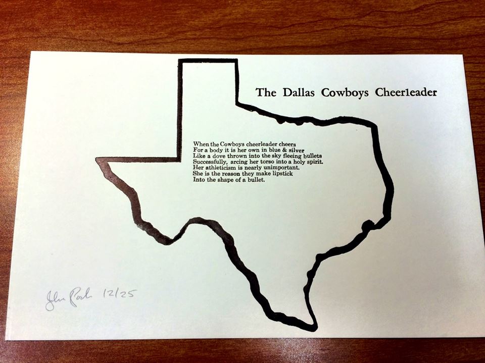 Dallas Cowboy Cheerleader poem