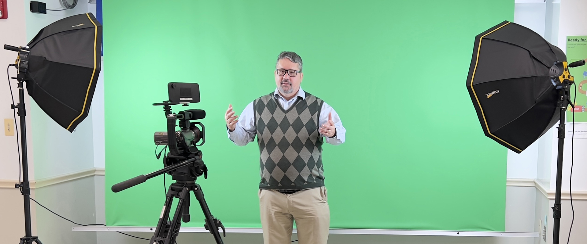 Geoff Sauer, in the Media Lab