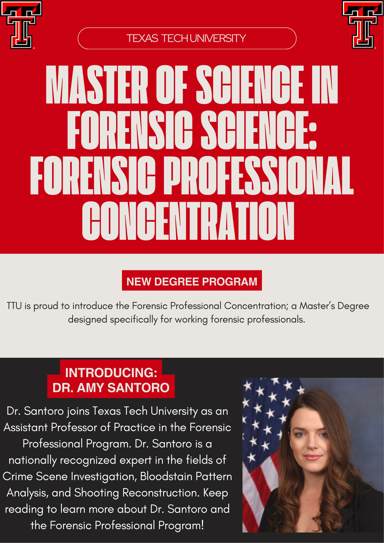 Meet Amy Santoro - Forensic Professional Program Professor Meet Amy Santoro - Forensic Professional Program Professor