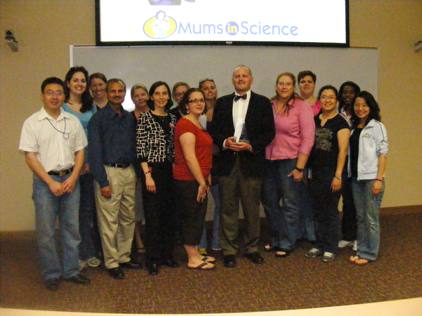 ENTX West Texas Association for Women in Science COW award ceremony. 