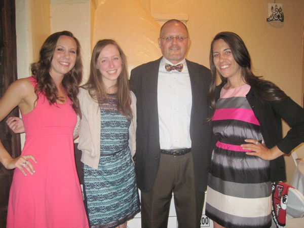 TIEHH Spring Banquet, 2014: Rebecca Cochran, Heather Lanza, Kristina Kohl