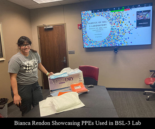 Texas Tech University Department of Environmental Toxicology, Bianca Rendon