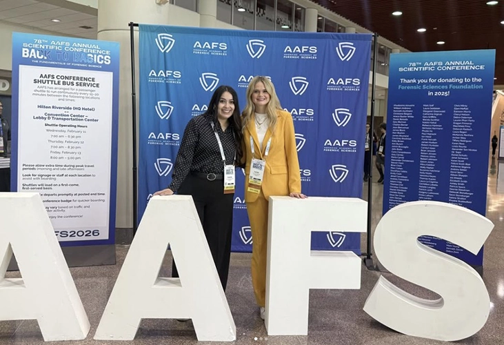 Forensic science project presentation at AAFS