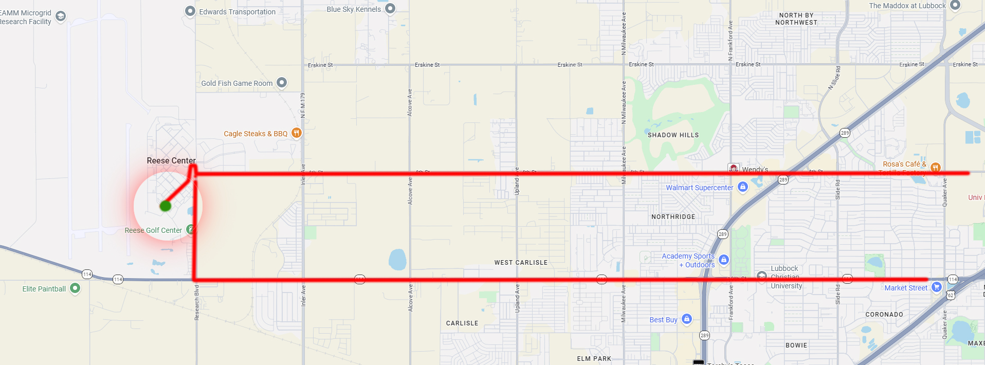 Map to ENTX