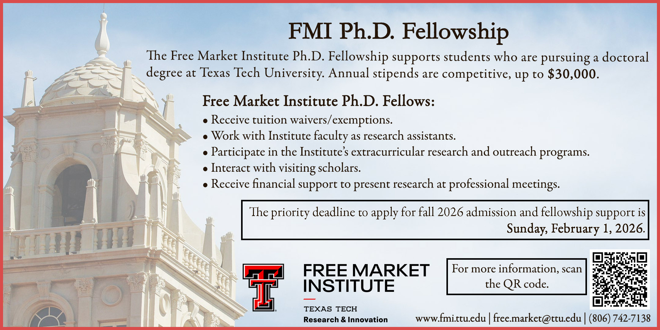 FMI Ph.D. Fellowship