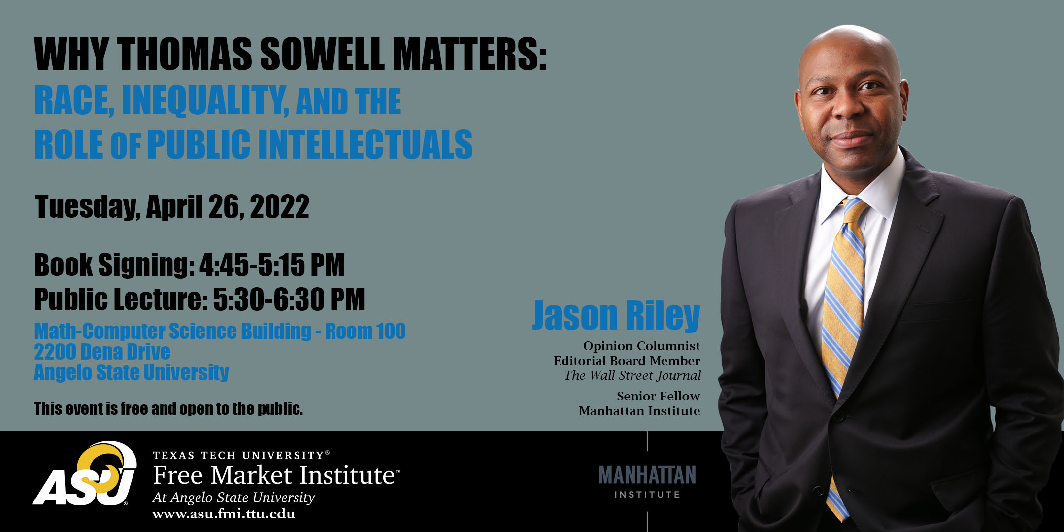 Jason Riley Event Image