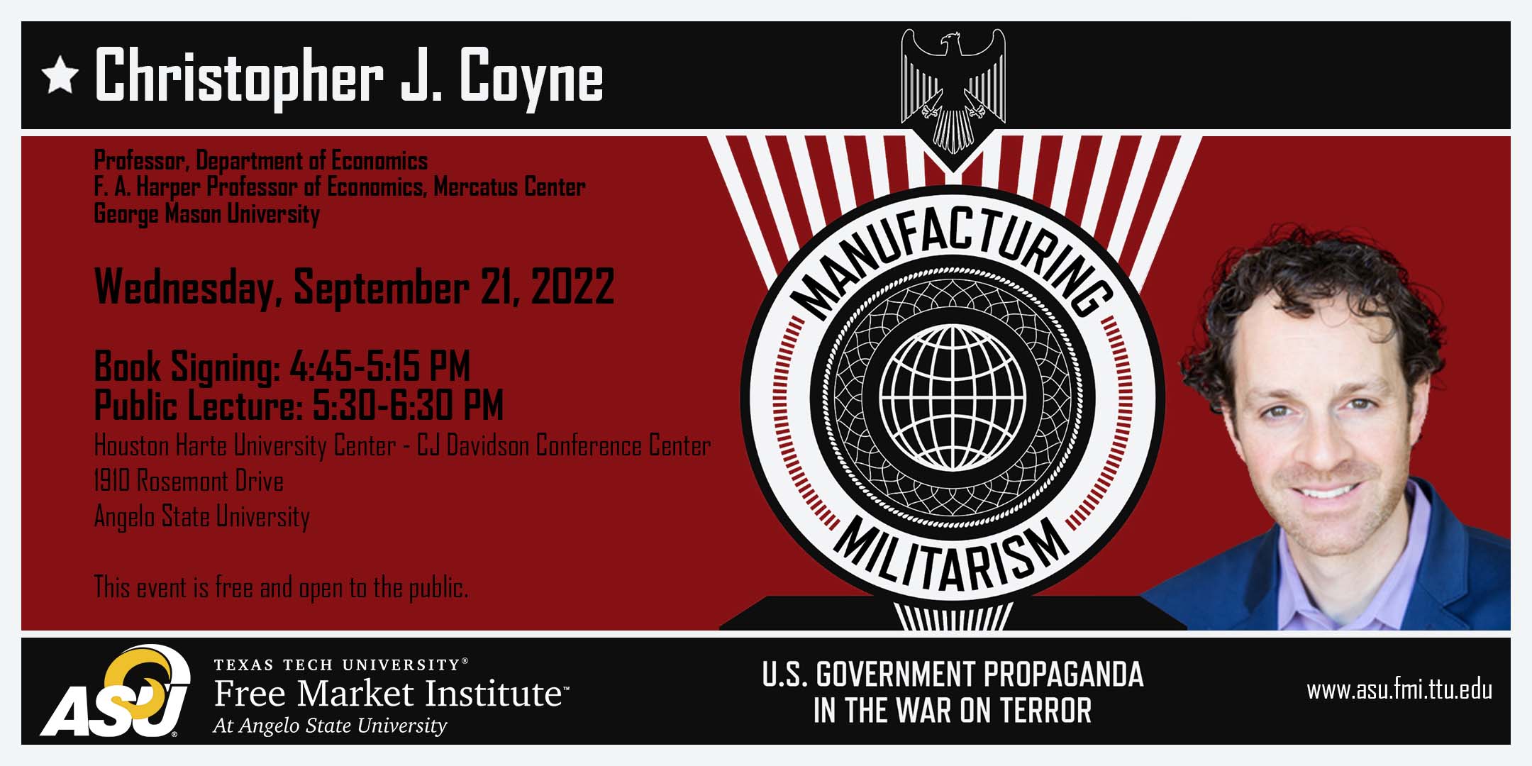 Chrisropher Coyne Event Image